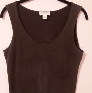 Loft sleeveless sweater top